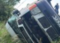 На Харківщині перекинувся автобус із дітьми та вчителями