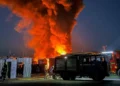 Вогонь гасили всю ніч: на Київщині ліквідовано пожежу після удару «Шахеда»