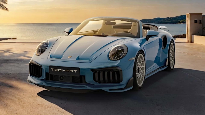 Techart витиснула 811 &laquo;коней&raquo; із Porsche 911 Turbo S: коли базової потужності замало