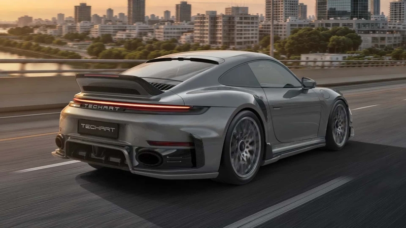 Techart витиснула 811 &laquo;коней&raquo; із Porsche 911 Turbo S: коли базової потужності замало