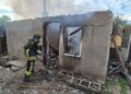 У передмісті Запоріжжя внаслідок ворожих обстрілів впродовж доби виникло сім пожеж