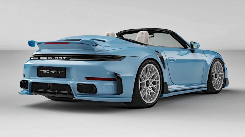 Techart витиснула 811 &laquo;коней&raquo; із Porsche 911 Turbo S: коли базової потужності замало