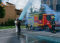 “Буде хлопчик!”: у пожежній частині Тернополя провели незвичайну гендер-паті (відео)