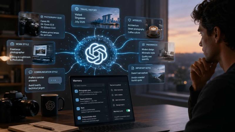 ChatGPT тепер &laquo;бачить сни&raquo;: як нова пам&rsquo;ять OpenAI робить вас залежними