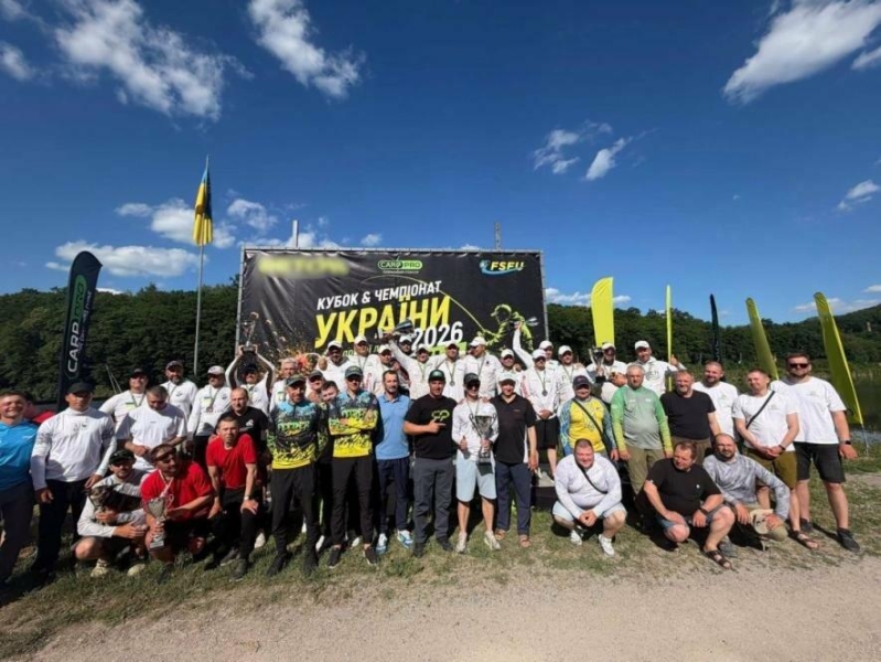 "Чудове досягення наших земляків": команда з Тернопільщини здобула бронзу Кубка України з лову риби донною вудкою