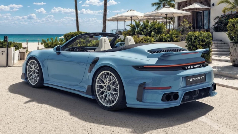 Techart витиснула 811 &laquo;коней&raquo; із Porsche 911 Turbo S: коли базової потужності замало