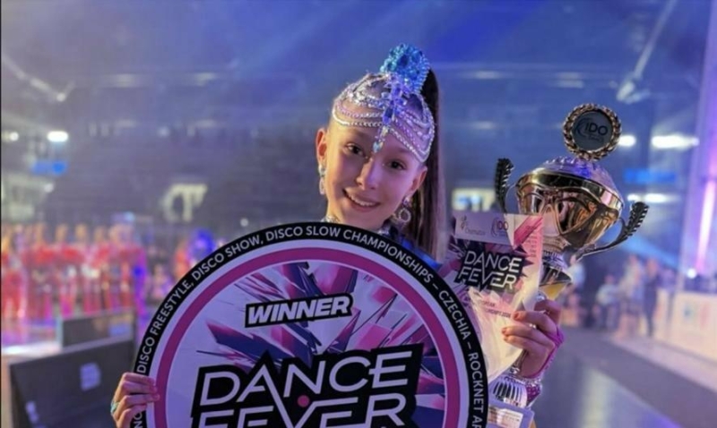 11-річна тернополянка стала чемпіонкою Європи з танців, випередивши понад 60 суперниць (відео)