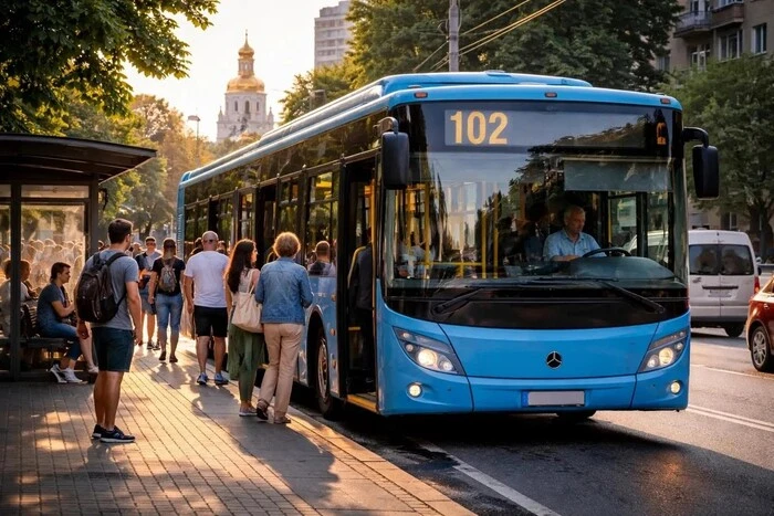 Названо найпопулярніші та найменш завантажені маршрути транспорту в Києві