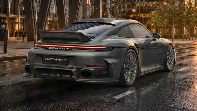 Techart витиснула 811 &laquo;коней&raquo; із Porsche 911 Turbo S: коли базової потужності замало