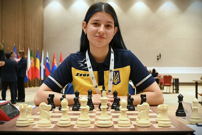 Сенсація: чемпіонкою Європи з шахів 2026 р. стала 15-річна львів'янка Анастасія Гнатишин