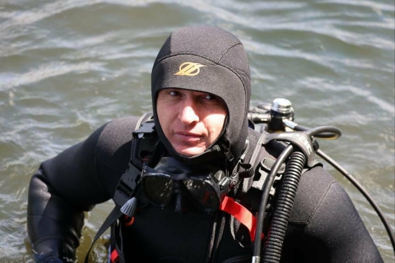 "У багатьох водоймах області доводиться працювати навпомацки": історія миколаївського водолаза-сапера, - ФОТО