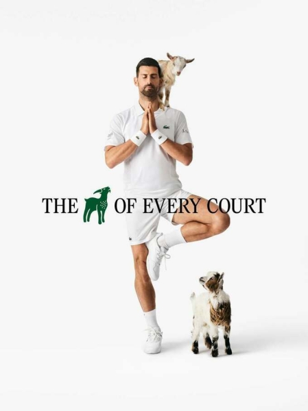 ВІДЕО. GOAT vs goats: Джокович знявся в рекламній кампанії для Lacoste