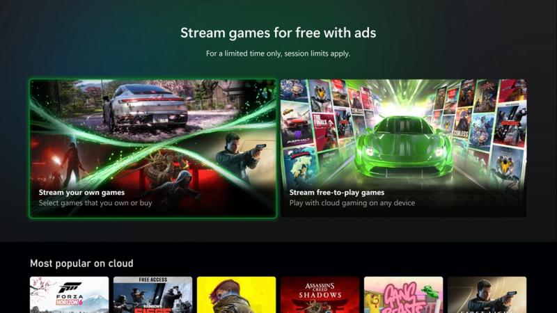 Година геймплея за дві хвилини реклами — XBOX тестує безкоштовний хмарний стримінг ігор