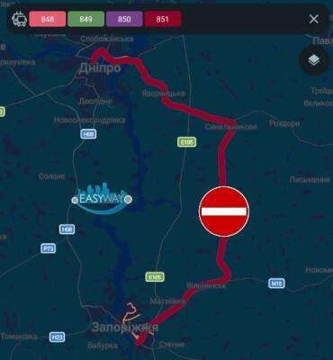 Укрзалізниця скасовує кілька електропоїздів, що курсують через Запоріжжя