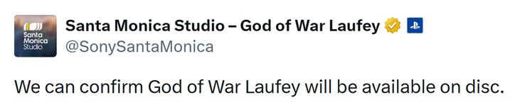 Офіційно: God of War: Laufey отримає дискове видання &mdash; реліз гри очікується у 2027 році