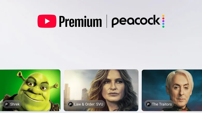 Користувачі YouTube Premium у США отримають доступ до Peacock Premium без доплати