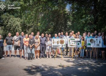 Працівників заправок в Одесі вчили діяти під час тривог, атак і пожеж