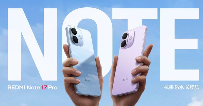 Xiaomi представила Redmi Note 17 і 17 Pro &mdash; продуктивність, пам'ять і камери принесені в жертву доступності, але батареї вражають