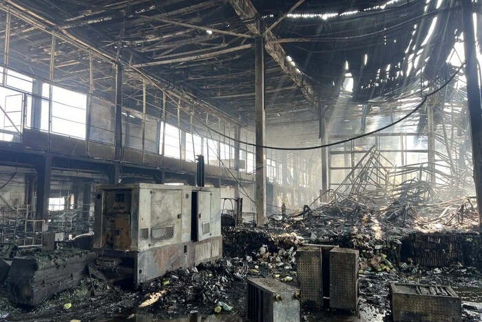 Атака на Київ: знищено склад Червоного Хреста (фото)