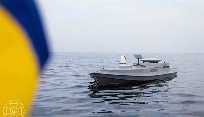 Sea Baby уразив танкер тіньового флоту РФ у Чорному морі
