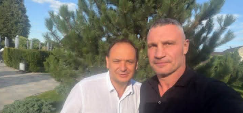 Тепло взимку та підтримка людей: що обговорили мер Франківська Марцінків і Кличко