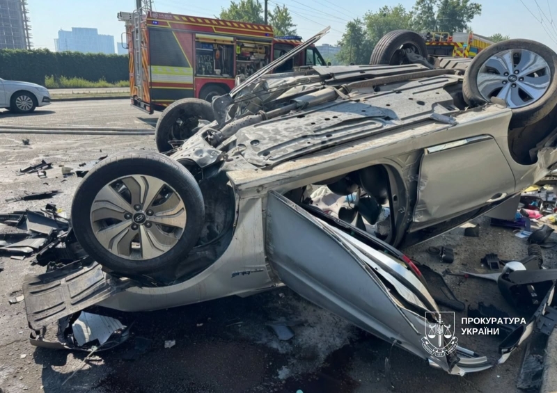 Оголошено підозру винуватцю смертельної ДТП у Києві. 21-річний водій BMW ніколи не мав прав