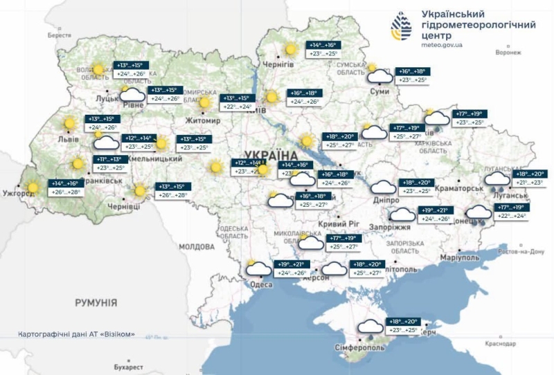 Дощі та знову спека накриють Україну: прогноз на завтра неділю 26 липня