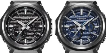 Casio випустила у США дві нові моделі ударостійких годинників G-Shock у тонкому металевому корпусі та строгому дизайні