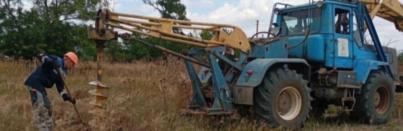 На Снігурівщині капітально оновлюють електромережі після окупації та підтоплення, - ФОТО