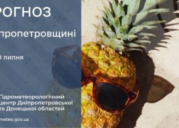 Погода у Січеславщині 30 липня
