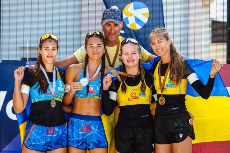 Сум’янка виборола «срібло» на чемпіонаті Східноєвропейської асоціації з пляжного волейболу