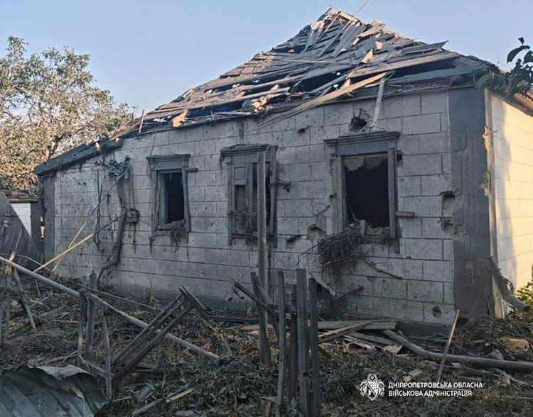 Ворог майже 20 разів ворог атакував Дніпропетровщину: є загиблі та поранені