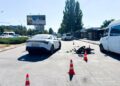 У Запоріжжі поліція встановлює обставини ДТП, в якій травмувалася неповнолітня мотоциклістка