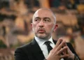 Будівля Національного банку України на вулиці