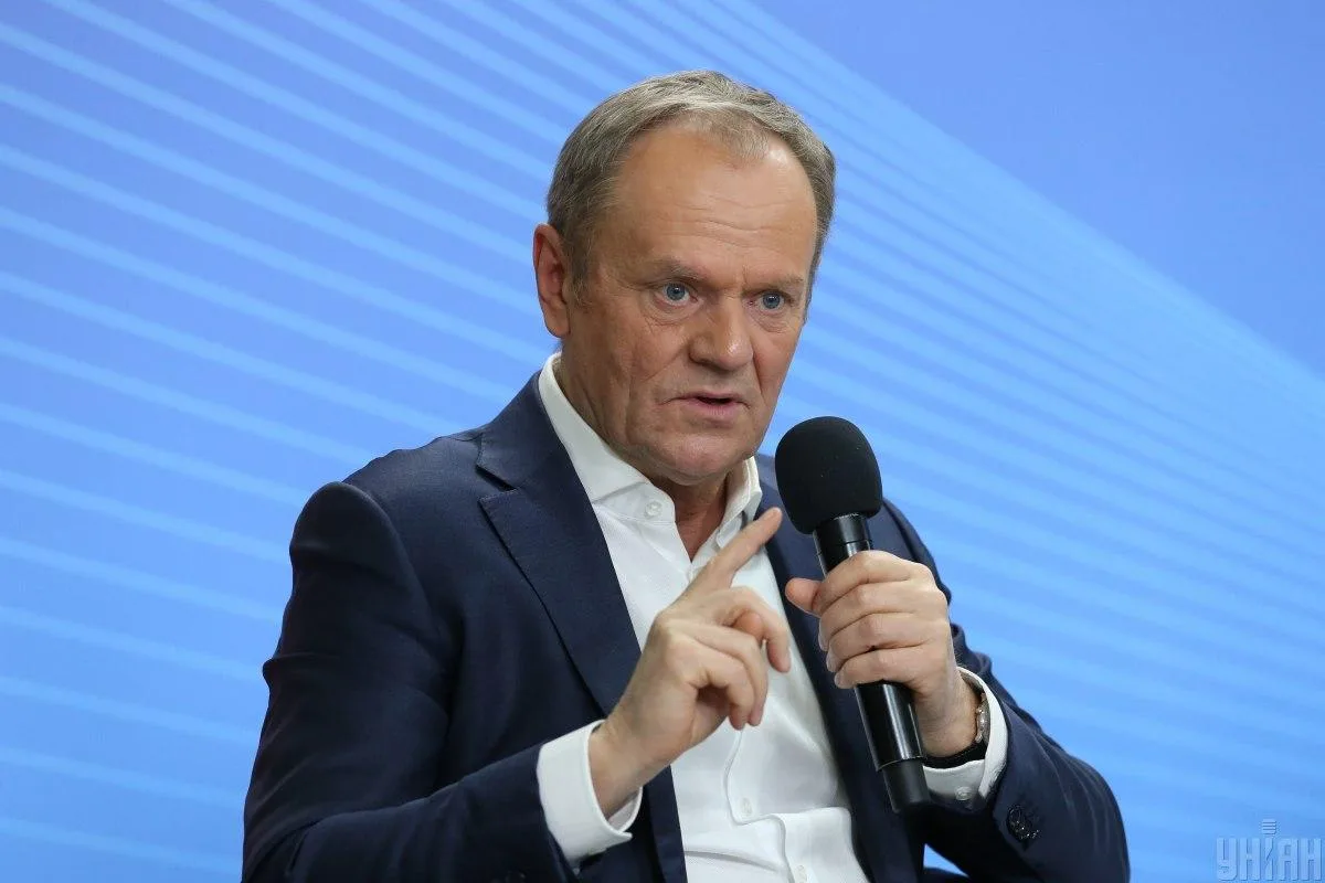 Дональд Туск виступає з заявою про оборону країни