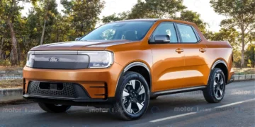 Ескіз дизайну компактного електропікапа Ford Fathom