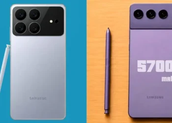 Флагманський смартфон Samsung із блоком камер на задній панелі