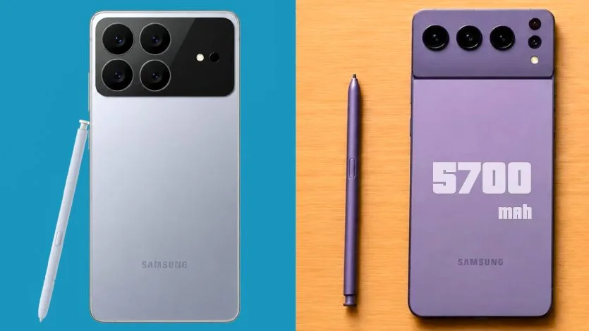 Флагманський смартфон Samsung із блоком камер на задній панелі