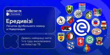Футбольний матч чемпіонату Нідерландів на стадіоні