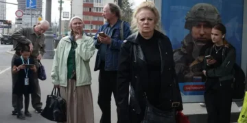 Графік падіння індексу споживчих настроїв у Росії