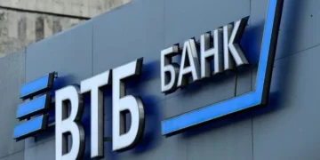 Графік падіння котирувань російського банку