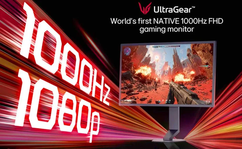 Ігровий монітор LG з високою частотою оновлення