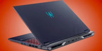 Ігровий ноутбук Acer з відкритим дисплеєм