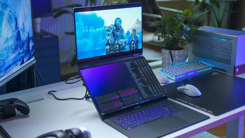 ASUS ROG Zephyrus Duo поєднав два OLED-екрани з RTX 5090 за космічну ціну