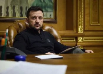 Карта лінії фронту з позначеними змінами контролю