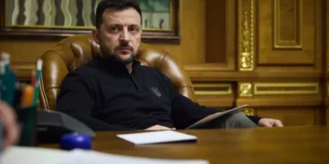 Карта лінії фронту з позначеними змінами контролю