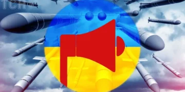 Карта областей під загрозою балістичної атаки