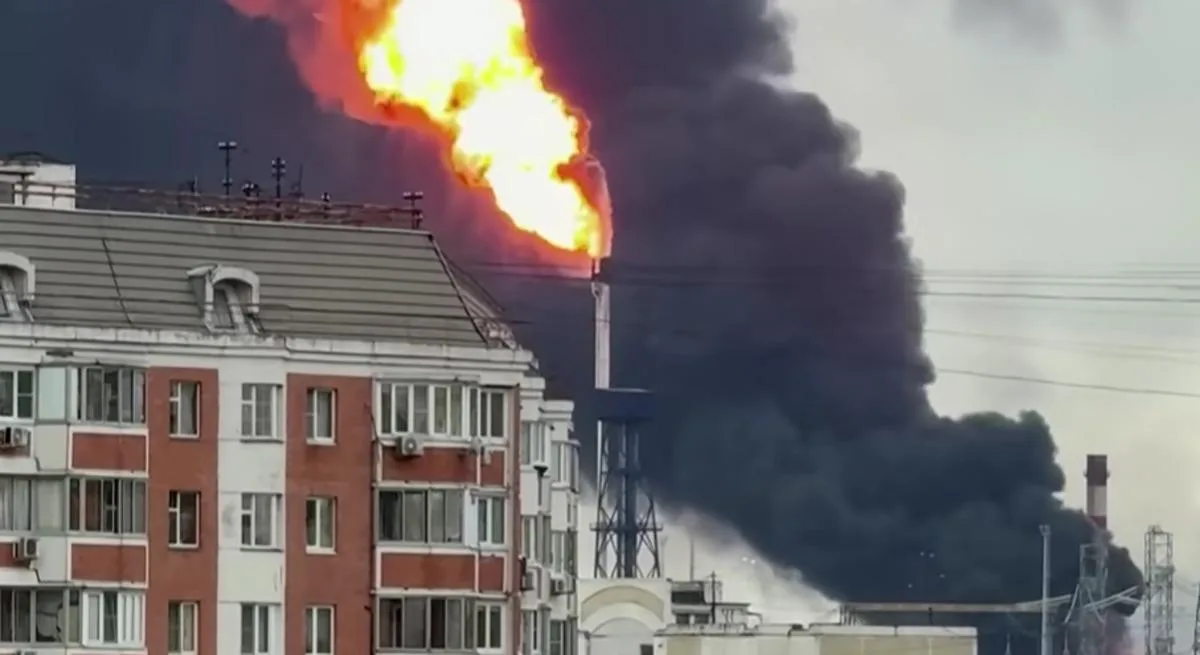 Карта перехоплень безпілотників навколо Москви