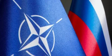 Карта східного флангу НАТО з позначеними країнами