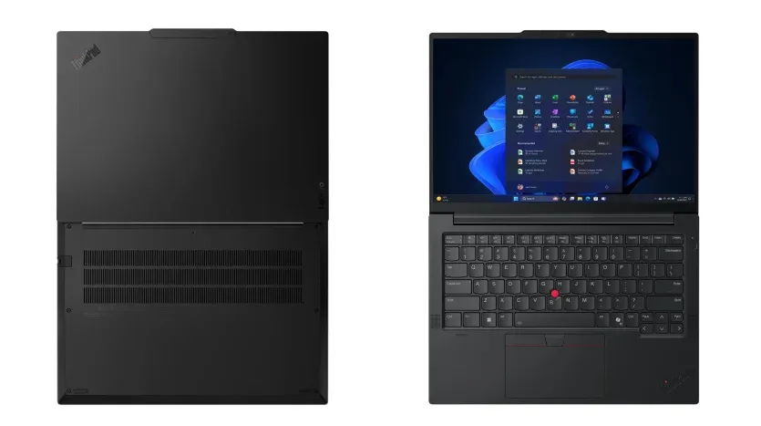 Клавіатура бюджетного бізнес-ноутбука Lenovo